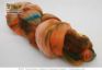 TraciBunkers.com - Superwash Merino SPinning Fiber in Velvet Mango Tango TraciBunkers.com - Superwash Merino SPinning Fiber in Velvet Mango Tango
