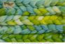 TraciBunkers.com - Superwash Sparkle Spinning Fiber in Limeola TraciBunkers.com - Superwash Sparkle Spinning Fiber in Limeola
