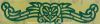 TraciBunkers.com - Henna Stencils: Banner (heart) original