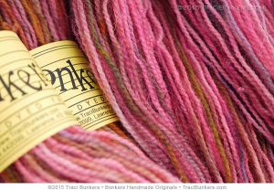 TraciBunkers.com - 2-ply Wool Yarn in Flamingo Fest TraciBunkers.com - 2-ply Wool Yarn in Flamingo Fest