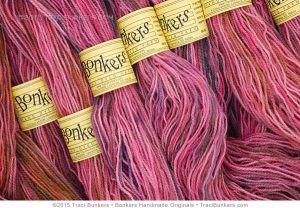 TraciBunkers.com - 2-ply Wool Yarn in Flamingo Fest TraciBunkers.com - 2-ply Wool Yarn in Flamingo Fest