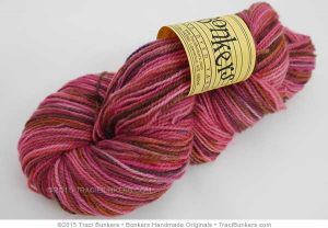 TraciBunkers.com - 2-ply Wool Yarn in Flamingo Fest TraciBunkers.com - 2-ply Wool Yarn in Flamingo Fest