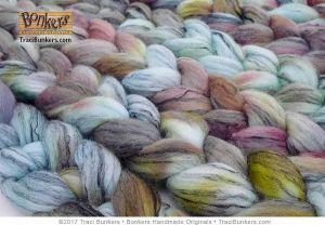 TraciBunkers.com - Hand-dyed Dusky TnM Spinning Fiber in Dorset Deletrius TraciBunkers.com - Hand-dyed Dusky TnM Spinning Fiber in Dorset Deletrius