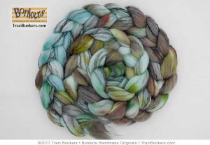 TraciBunkers.com - Hand-dyed Dusky TnM Spinning Fiber in Dorset Deletrius TraciBunkers.com - Hand-dyed Dusky TnM Spinning Fiber in Dorset Deletrius