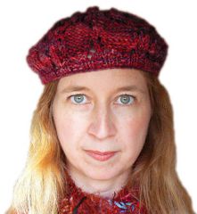 TraciBunkers.com - Lacy Flower Tam Pattern: knitted TraciBunkers.com - Lacy Flower Tam Pattern: knitted