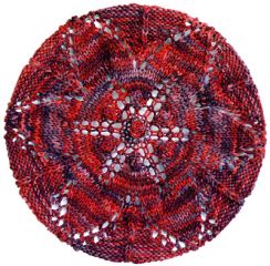 TraciBunkers.com - Lacy Flower Tam Pattern: knitted TraciBunkers.com - Lacy Flower Tam Pattern: knitted