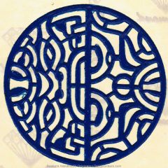 TraciBunkers.com - Henna Stencils: Large Medallion (no. 05)