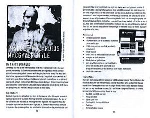 TraciBunkers.com - Tub Legs ArtZine issue 3, Spring 2005